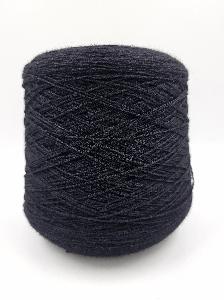 Пряжа Babhar, Zegna Baruffa, меринос, кашемир, цвет черный  (col. 943)